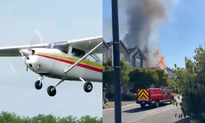 Al momento se desconoce el número de personas que iban en la avioneta y si había personas en la casa.