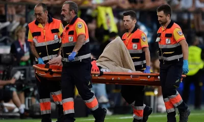 El cancerbero del Barcelona se lesionó en el encuentro entre Barcelona y Villarreal.