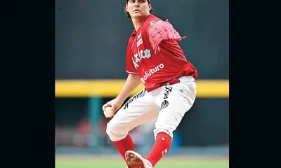 El lanzador de los Diablos Rojos del México fue elegido mejor pitcher del año en la Liga Mexicana de Beisbol.