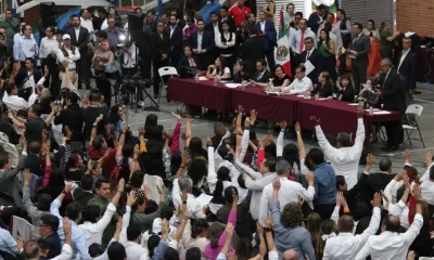 Diputados debaten reforma judicial en sede alterna; PAN participa bajo protesta y oposición critica pérdida de independencia judicial.