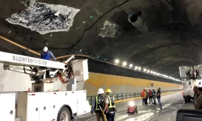 El tramo de Monterrey a San Pedro fue cerrado parcialmente, afectando dos de los tres carriles, el sentido contrario permanece cerrado.