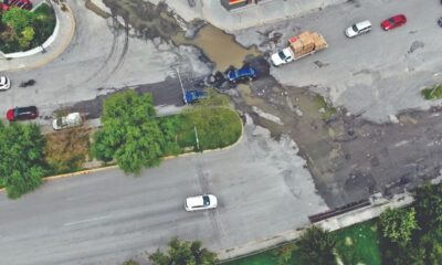 Monterrey enfrenta una crisis vial con 3,089 baches reportados en lo que va del año, agravados por la tormenta Alberto y lluvias recientes.