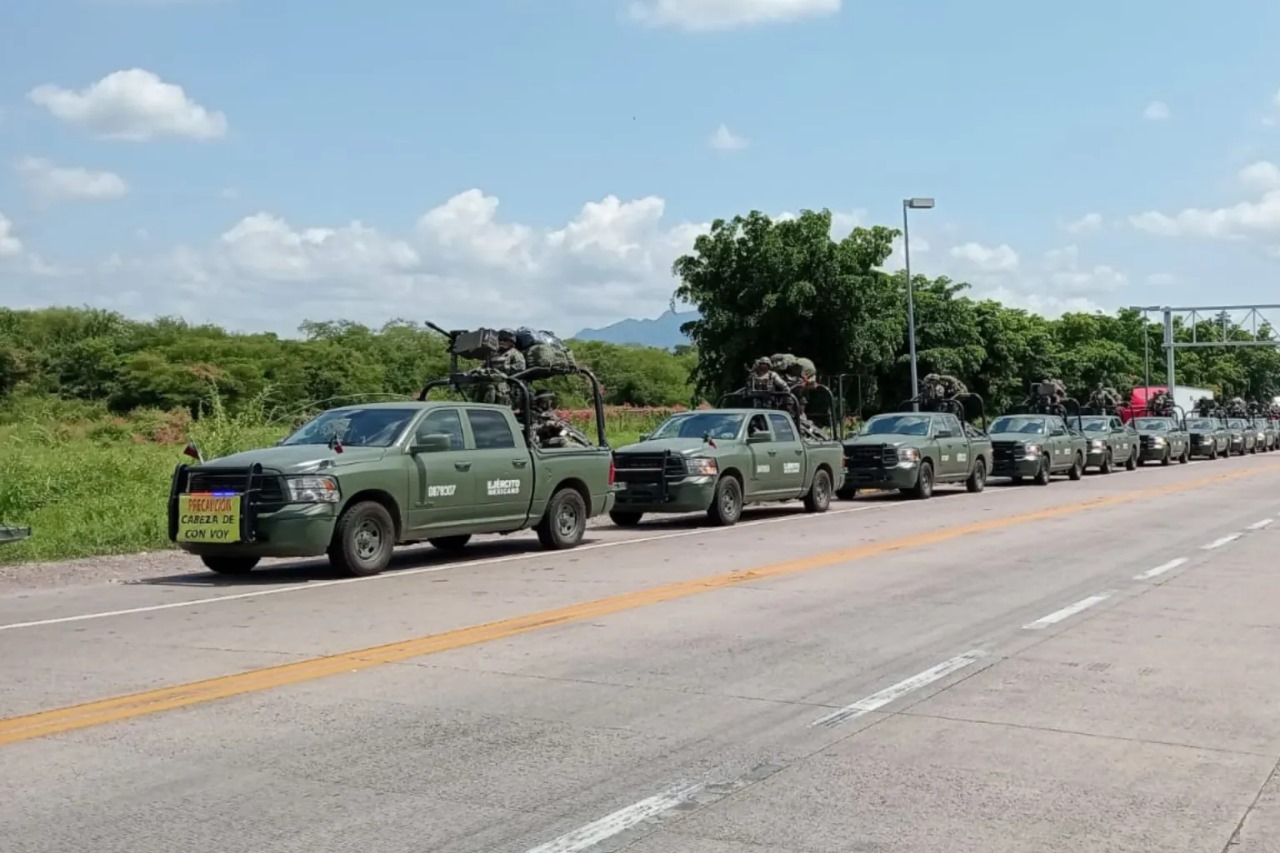 Sinaloa refuerza su seguridad con 600 militares para frenar la violencia del Cártel de Sinaloa tras recientes conflictos internos.