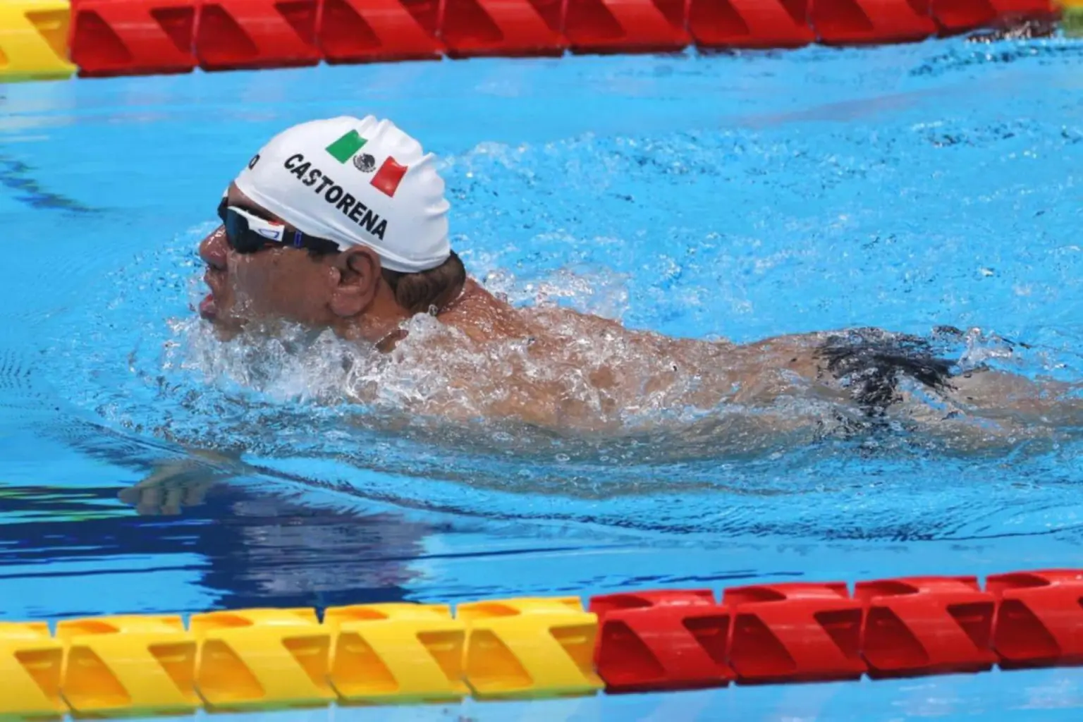 El mexicano conquistó la medalla de oro en los 50 metros pecho SB2.