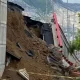 El paso a desnivel en Morones Prieto colapsó tras intensas lluvias. No hubo heridos, ya que la zona estaba cerrada por daños previos.