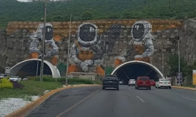 Luego del desprendimiento de concreto que puso en riesgo a decenas de autos, esta mañana volvió a la normalidad.