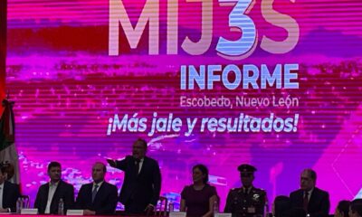 Andrés Mijes presenta su Tercer Informe de Gobierno en Escobedo