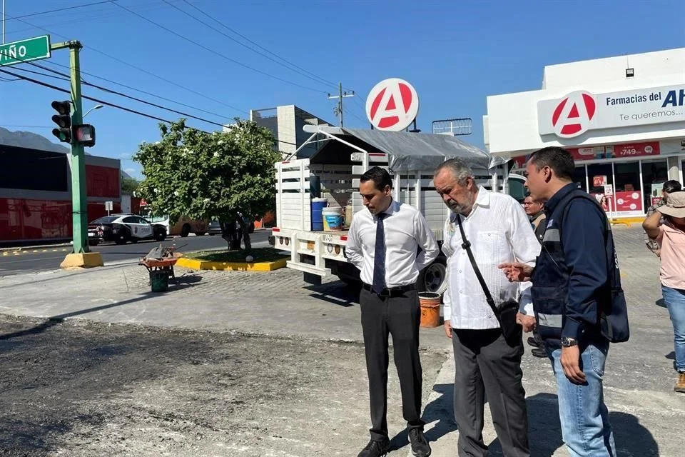 El Municipio de San Pedro reparará 700 baches en 100 días; además contará con una unidad propia de bacheo.