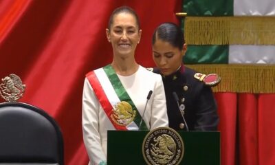 Claudia Sheinbaum asume como la primera presidenta de México, enfrentando retos financieros, de seguridad y grandes proyectos ferroviarios.