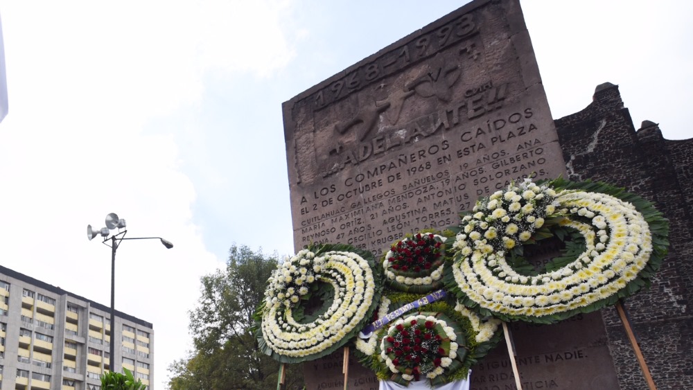 El Estado mexicano ofreció disculpa pública por la masacre de Tlatelolco en 1968, prometiendo no repetir la represión contra el pueblo.