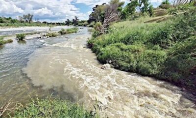 El Río Santa Catarina enfrenta grave contaminación por desechos fecales de AyD, advierte especialista hídrico Juan Pablo Chávez.