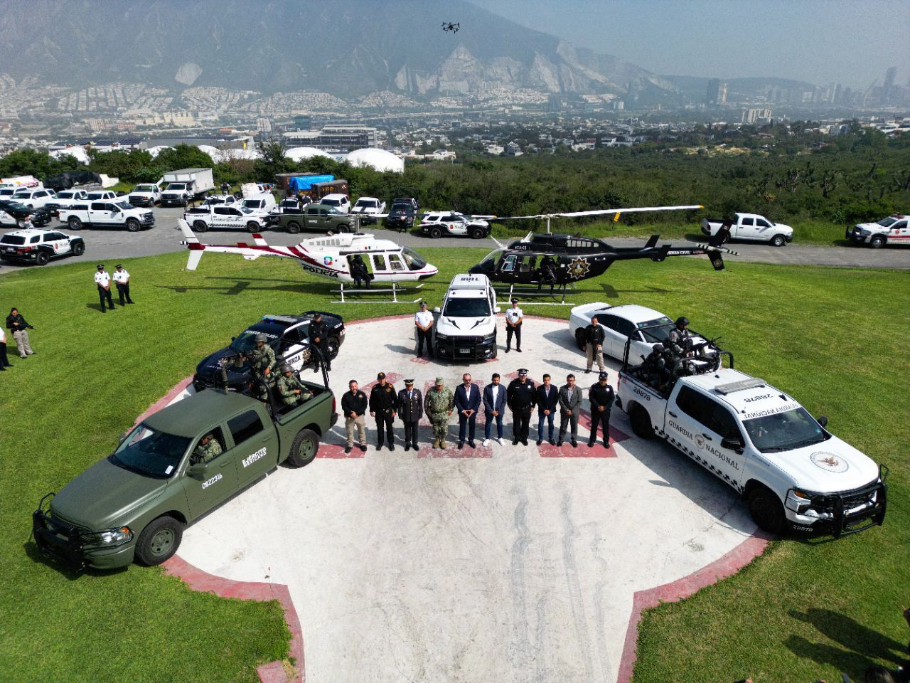 Las aeronaves se sumarán a los operativos preventivos que realiza la Secretaría de Seguridad con fuerzas federales y estatales, desde el primer día de la administración.