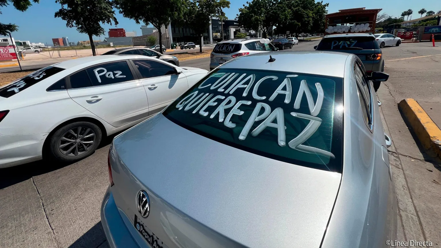 Decenas de familias participaron con el objetivo de pedir el fin de la violencia que afecta a la región.