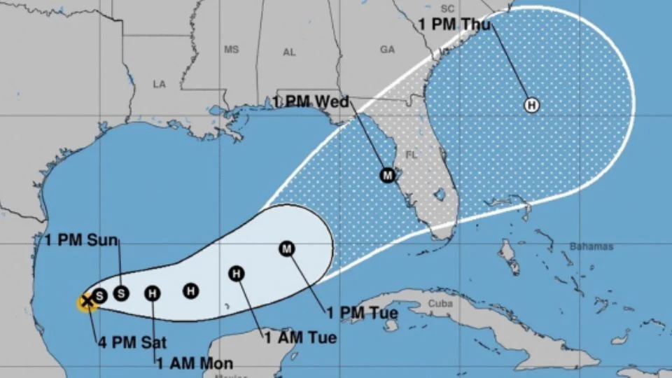 Florida en alerta por el huracán Milton, que podría alcanzar categoría 3. DeSantis y Biden instan a la población a prepararse.