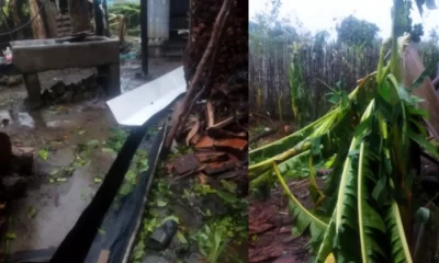 Intensas lluvias e inundaciones dejaron a su paso el fenómeno en la isla de Cuba.