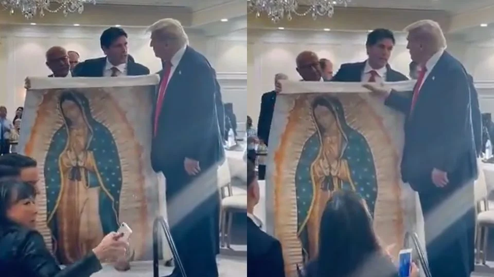 El actor y activista político mexicano, Eduardo Verástegui, expresó su admiración por Trump y afirmó que la Virgen de Guadalupe representa la fuerza que mantiene unido a México.