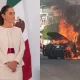 Claudia Sheinbaum descarta que los ataques con explosivos en Guanajuato y Guerrero sean narcoterrorismo, atribuyéndolos a disputas criminales.