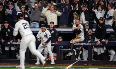 Yankees evita barrida y apalea a Dodgers 11-4.