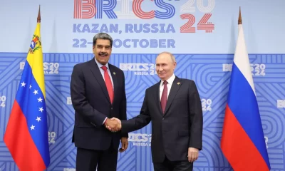 El mandatario ruso Vladimir Putin considera que Nicolás Maduro ganó limpiamente los comicios.