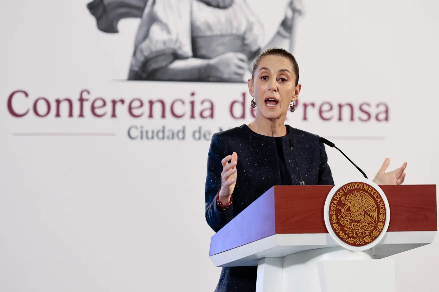 La mandataria destacó que el 37.4 por ciento de los empleados en órganos jurisdiccionales tienen vínculos familiares.