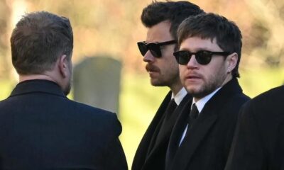 One Direction se reunió en el funeral de Liam Payne en Londres; familiares, amigos y fans despidieron al cantante en emotiva ceremonia.