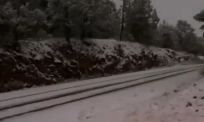 En el municipio de Madera, la presencia de nieve persiste, con un marcado descenso en las temperaturas.