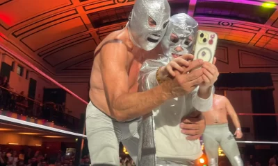 El Hijo del Santo triunfa en Londres en su gira de despedida.