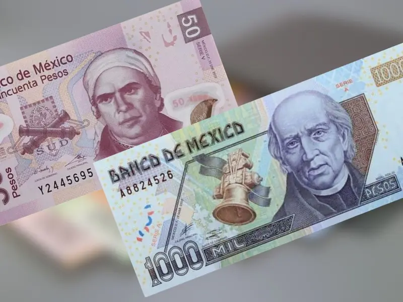 Banxico retira gradualmente los billetes de 50 y 1,000 pesos de la Familia F, mantendrán su valor mientras son reemplazados por nuevos diseños.