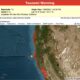 Sismo de magnitud 7.3 frente a California genera alerta de tsunami; autoridades piden a la población seguir indicaciones oficiales.