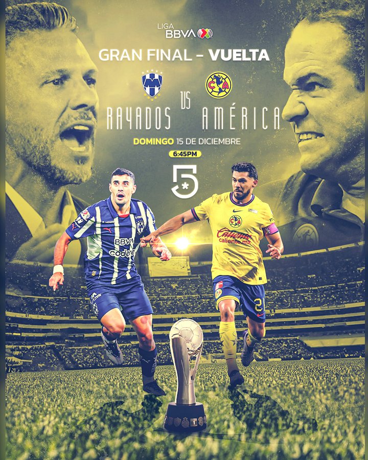 Rayados de Monterrey y América definirán el campeón del Apertura 2024 este domingo. Monterrey necesita ganar por dos goles o en penales.