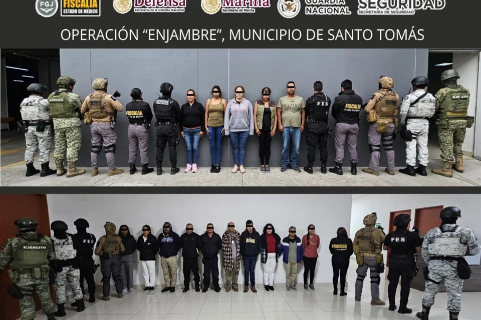 Detienen a 15 implicados en la fuga del alcalde electo de Santo Tomás, acusado de nexos criminales y uso ilícito de recursos públicos.