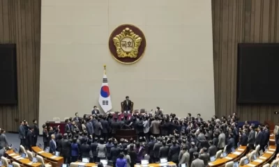 El Parlamento de Corea del Sur destituye al Presidente interino Han Duck-soo en medio de una crisis política sin precedentes.