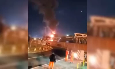 Incendio en la Refinería de Salamanca alarma a vecinos; no hay lesionados ni desalojos reportados. Pemex aún no emite comunicado oficial.