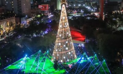 Monterrey enciende su pino navideño con luces, pista de hielo y actividades culturales; invitan a disfrutar y reflexionar en familia.