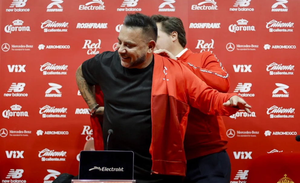 Antonio Mohamed asume como DT de Toluca con la misión de romper 15 años sin título: "El objetivo es ganar el campeonato".