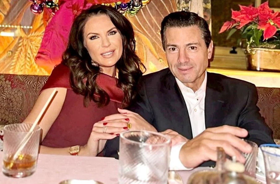 Peña Nieto y la lituana Simona Sorakaite avivan rumores de romance tras viralizarse una foto juntos en Londres durante la Navidad.