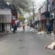 Calles del primer cuadro de Monterrey se vieron sumamente afectadas con la basura desechada tras compras navideñas.