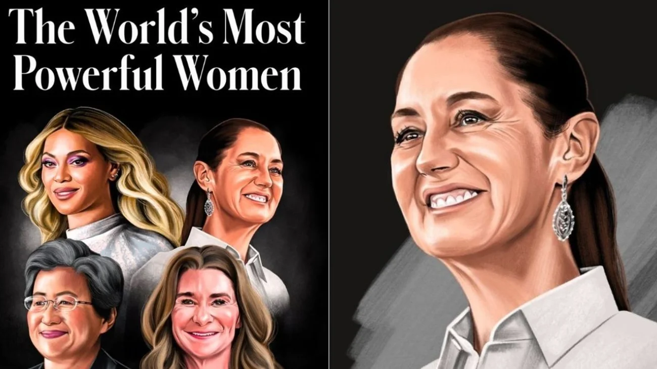 Claudia Sheinbaum es la cuarta mujer más poderosa según Forbes, destacada por liderar México y promover el liderazgo femenino global.