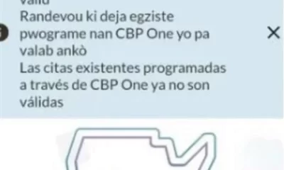 La medida ha generado incertidumbre entre cientos de migrantes que esperaban utilizar 'CBP One' para obtener acceso legal a Estados Unidos.