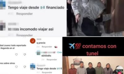 Algunos de estos videos incluían testimonios de migrantes agradeciendo a los responsables del cruce por haber llegado “seguros” a Estados Unidos.