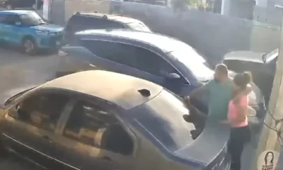 Captan en video ataque armado a ex policía de San Pedro en García.