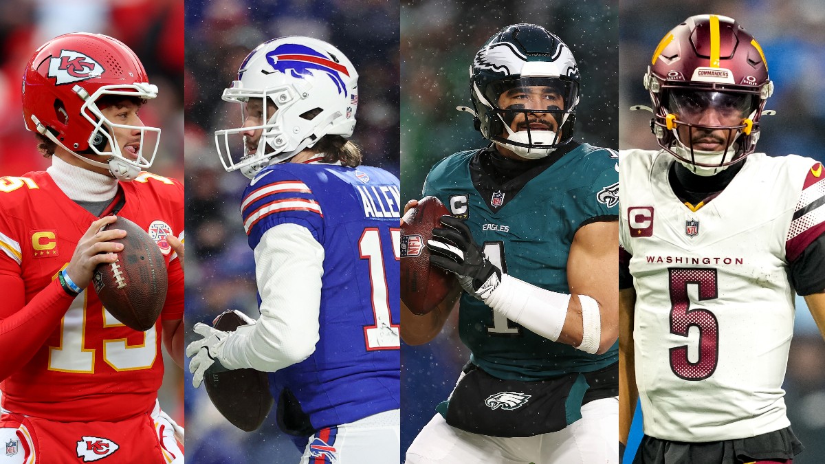 Este domingo, Eagles, Commanders, Chiefs y Bills luchan por un lugar en el Super Bowl en las finales de conferencia de la NFL.