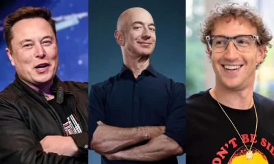 Elon Musk, Jeff Bezos y Mark Zuckerberg lideran la lista de los más ricos del mundo, destacando por el éxito de sus empresas tecnológicas.