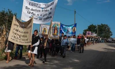 Indígenas de Chiapas exigen justicia por asesinato del padre Pérez y seguridad ante la violencia del crimen organizado en la región.