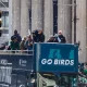 El propietario del equipo, Jeffrey Lurie, encabezó el evento y agradeció el apoyo incondicional de los seguidores.