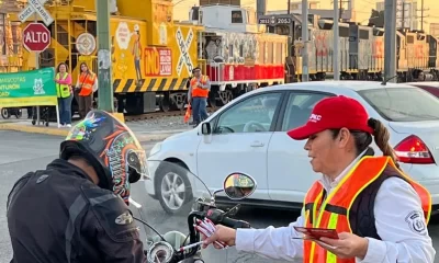 La autoridad municipal hizo un llamado a la ciudadanía a tomar conciencia sobre la peligrosidad de no respetar el “Alto Total” en los cruces ferroviarios