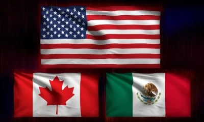 Trump confirmó que este lunes conversará con México y Canadá, asegurando que los aranceles entrarán en vigor porque ambos países "se han aprovechado" de Estados Unidos.