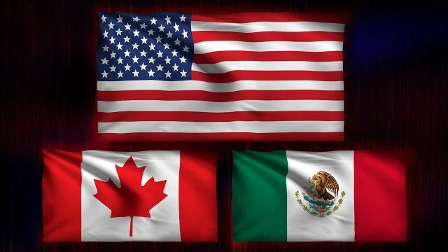 Trump confirmó que este lunes conversará con México y Canadá, asegurando que los aranceles entrarán en vigor porque ambos países "se han aprovechado" de Estados Unidos.