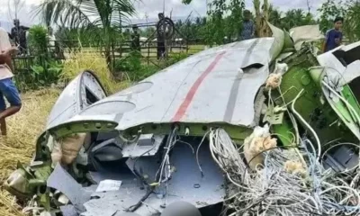 Los cuerpos de las cuatro personas, que aparentemente eran extranjeros, ya han sido recuperados de entre los restos del avión