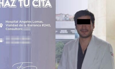 El presunto agresor fue identificado como Francisco "N", quien, según informes iniciales, laboraría en el Hospital Ángeles en la Ciudad de México.